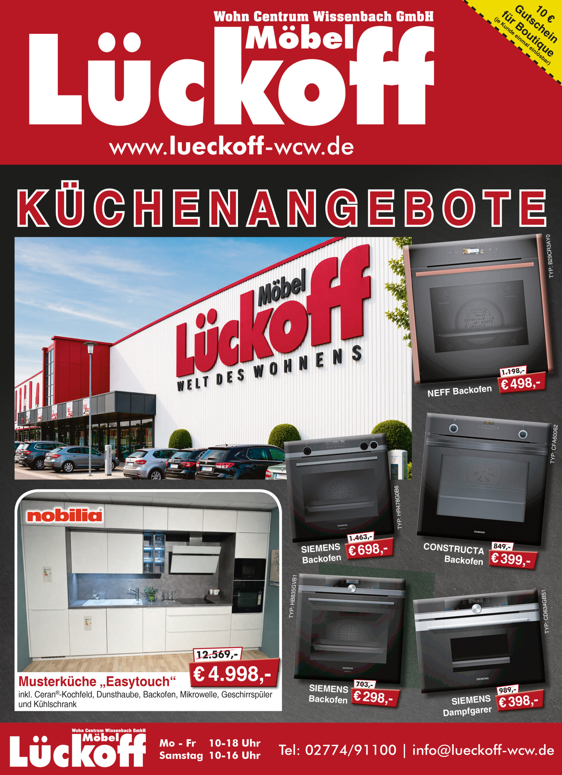 Neue Möbel Lückoff Kataloge – Inspiration pur! 6 Küchenangebote Eschenburg